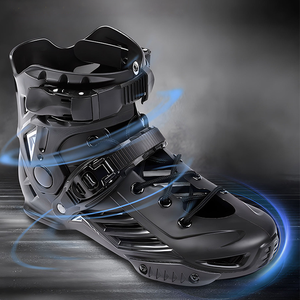 Patines <span class=keywords><strong>de</strong></span> ruedas para adultos Patines planos <span class=keywords><strong>de</strong></span> invierno en línea <span class=keywords><strong>de</strong></span> una sola fila para hombres y mujeres Zapatos planos para principiantes para todas las edades - Product Image 4