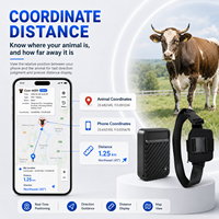GPS/GSM de 10000mAh, Resistente al Agua, Super Larga Duración de Batería, Alerta de Zona Segura con Geo-cerca, 180 Días de Historial de Rutas, Reproducción, Multibanda Global