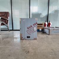 Caja Combinadora Trifásica de CA para Paneles Solares Fotovoltaicos, Accesorios de Caja de Conexión de Energía, Caja de Hierro DC 2 Entradas 2 Salidas IP55 400V para Uso Exterior
