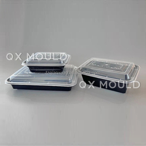 Trung Quốc khuôn Maker tùy chỉnh dùng một lần hình chữ nhật lấy đi ăn trưa Hộp khuôn tường mỏng PP thực phẩm container và nắp khuôn - Product Image 5