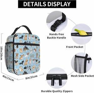Personalized High Quality Heavy Duty Insulated/Sublimated Cooler /Insulated Lunch Bag Unisex for Kids - Product Image 2