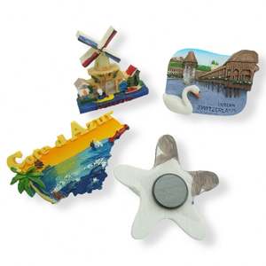 Aimant personnalisé populaire en résine 3D, souvenir de ville, aimant de réfrigérateur pour la décoration de cuisine - Product Image 4