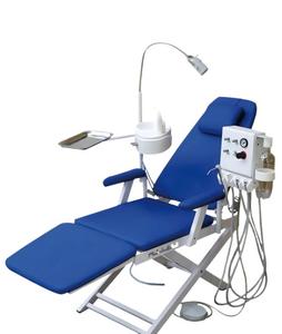 <strong>High</strong> <strong>Quality</strong> Hot Sale Folded Portable <strong>Dental</strong> <strong>Unit</strong> Metal Folding <strong>Chair</strong> 1 Year Warranty Mobile Water Supply Electricity - Product Image 1