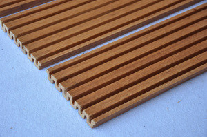 <span class=keywords><strong>Panneau</strong></span> de treillis vertical de bambou tissé, fil de <span class=keywords><strong>bois</strong></span> massif/bon matériel de décoration, pour l'intérieur ou l'extérieur - Product Image 3