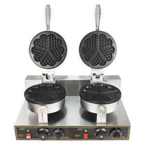 Machine à gaufres professionnelle en acier inoxydable de haute qualité pour restaurant - Product Image 3