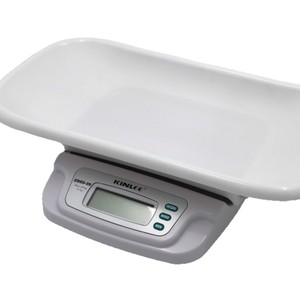 Báscula para Bebés Ebsd-20, 20 kg, Medición de Peso Electrónica, Antideslizante, Rectangular, Blanca, Funciona con Batería - Product Image 4
