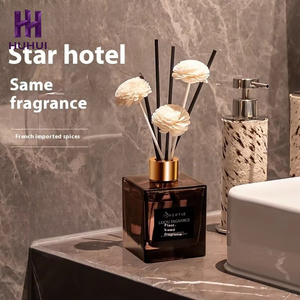 Ambientador de Aromaterapia sin Fuego con Fragancia Duradera a <span class=keywords><strong>Gardenia</strong></span>, en Botella de Vidrio, Súper Económico, Regalo Floral para el Hogar - Product Image 1