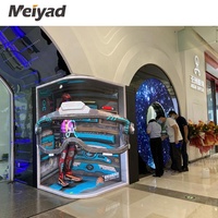 Meiyad L Shape Naked-eye 3D Pantalla LED para exteriores Cartelera
