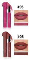 HANDAIYAN Rouge à lèvres mat carré mince longue tenue anti-transfert dégradé coloré tube fin OEM ODM