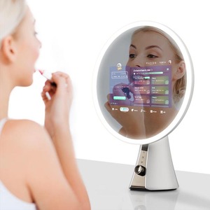 Tecnologia sullo specchio di bellezza Smart Touchscreen in piedi specchio per il trucco con varietà di tipi di spina per uso in tutto il mondo - Product Image 2
