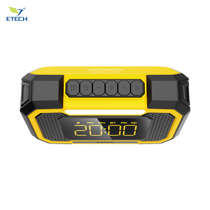 Multifunctional Alarm Clock Bluetooth Speaker with FM <strong>Radio</strong>, Qi Charging &amp; LED Display - Product Image 4