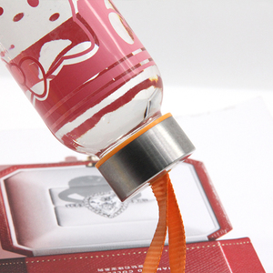 Bottiglia d'Acqua in Vetro Borosilicato Ecologica, Riutilizzabile, Antigoccia, per <span class=keywords><strong>Sport</strong></span> - Product Image 6