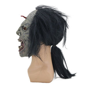 Mascarilla <span class=keywords><strong>de</strong></span> látex <span class=keywords><strong>de</strong></span> cara completa para adultos, máscara para fiesta, Festival fantasma, Halloween, Pascuas, Horror, fantasma, <span class=keywords><strong>Diablo</strong></span> - Product Image 4