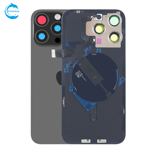 Cristal Trasero STAROZON con NFC/Inducción Inalámbrica para <span class=keywords><strong>iPhone</strong></span> <span class=keywords><strong>14</strong></span> 15 16 Plus Pro Max, Repuesto de Cristal para la Cubierta Trasera del Teléfono - Product Image 1