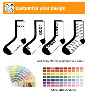 Custom Your Personal Design Youth <b>Socks</b> – Unisex Men's Crew Bamboo Fiber Eco Friendly Solid Color Bottom Logo – Wholesale - Product Image 3