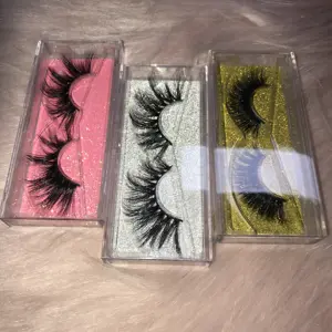 Full Strip Lashes 3d Bán Buôn Nhà Cung Cấp 25 Mét Hộp Lông Mi Lashes Eye Mink