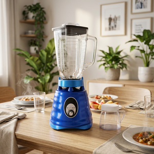 Potente 600W 2 en 1 1.25L Tarro de vidrio <span class=keywords><strong>Oster</strong></span> 4655 <span class=keywords><strong>Licuadora</strong></span> de trituración de hielo <span class=keywords><strong>Licuadora</strong></span> de mesa - Product Image 2