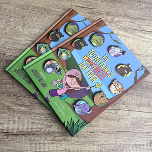 Impression en gros de livres de bandes dessinées, reliure spirale, pelliculage doux au toucher, impression de livres éducatifs pour enfants, usine d'impression de mangas - Product Image 3
