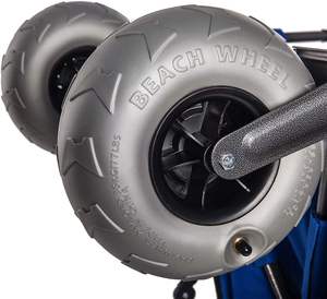 थोक आउटडोर पिकनिक समुद्र तट ट्रॉली उद्यान तह ढहने वाला मंच चार-पहिया शिविर कार्ट 600d ऑक्सफोर्ड कपड़े उपकरण - Product Image 4