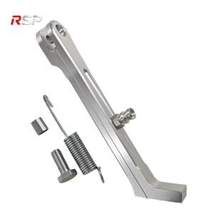Béquille latérale courte universelle en alliage d'aluminium RSP pour <span class=keywords><strong>moto</strong></span> – Support de stationnement, pièce de rechange et amélioration modifiée - Product Image 1