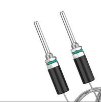 Sonda térmica pequeña de microprobes para uso industrial, material 304 316, tipo RTD K Pt100, sensor de temperatura.