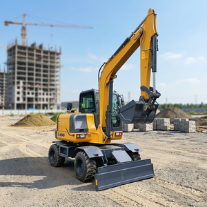 Vente Flash : Excavatrice Hydraulique Compacte sur Roues XE60WD de 6 Tonnes, Haute Performance et Fiable, Fourniture Directe Usine - Product Image 1