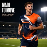 T-shirt de sport personnalisé à séchage rapide et respirant, imprimé par sublimation, avec blocs de couleur, pour équipes et entraînements – Fabrication OEM/ODM