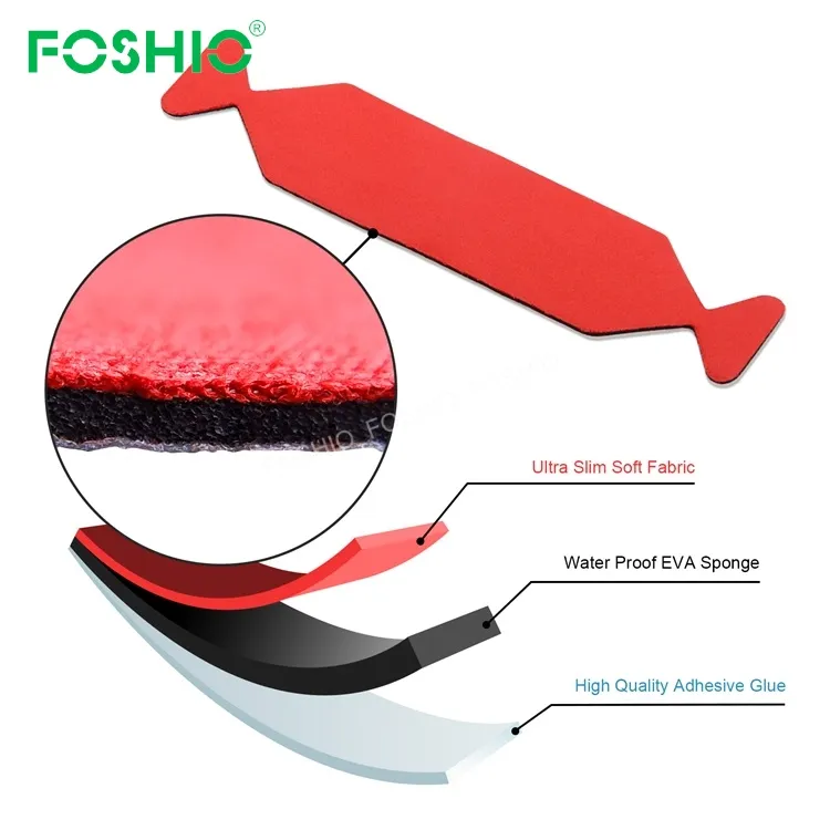 Foshio mengkustomisasi otomatis alat pembungkus vinil jendela kain berwarna tepi lakan untuk Squeegee