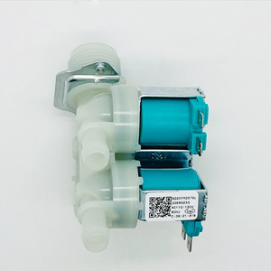 Vanne d'entrée d'eau pour lave-linge 5220FR2075L 110V, électrovanne électrique en plastique durable - Product Image 1