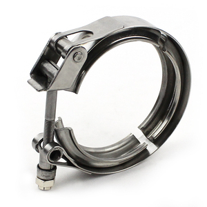 Colliers de serrage durables pour tuyaux d'échappement, 3,25 pouces, <span class=keywords><strong>à</strong></span> dégagement rapide, colliers en V, écrou fendu, boulon en V pour fixation - Product Image 5