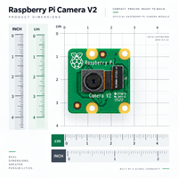 Module de caméra Sony IMX219 CSI 8MP 3280x2464 1080P30 compatible avec Raspberry Pi SBC UAV Robotics Development