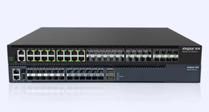 สวิตช์เครือข่าย 48 พอร์ต 10G SFP+ พร้อมช่องขยายพอร์ตไฟเบอร์คู่ 40/100G QSFP28 รองรับ POE SNMP QoS สวิตช์เครือข่าย 24 พอร์ต 48 พอร์ต - Product Image 3