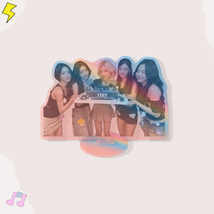 Standee in Acrilico Olografico Trasparente Laser KPOP Idol Stray Kids IVE ITZY TWICE Bangtan Boys Katseye - Product Image 6