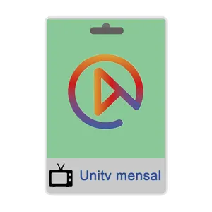 ブラジルポルトガル語マンスリーギフトカード用Unitv Mensal recarga