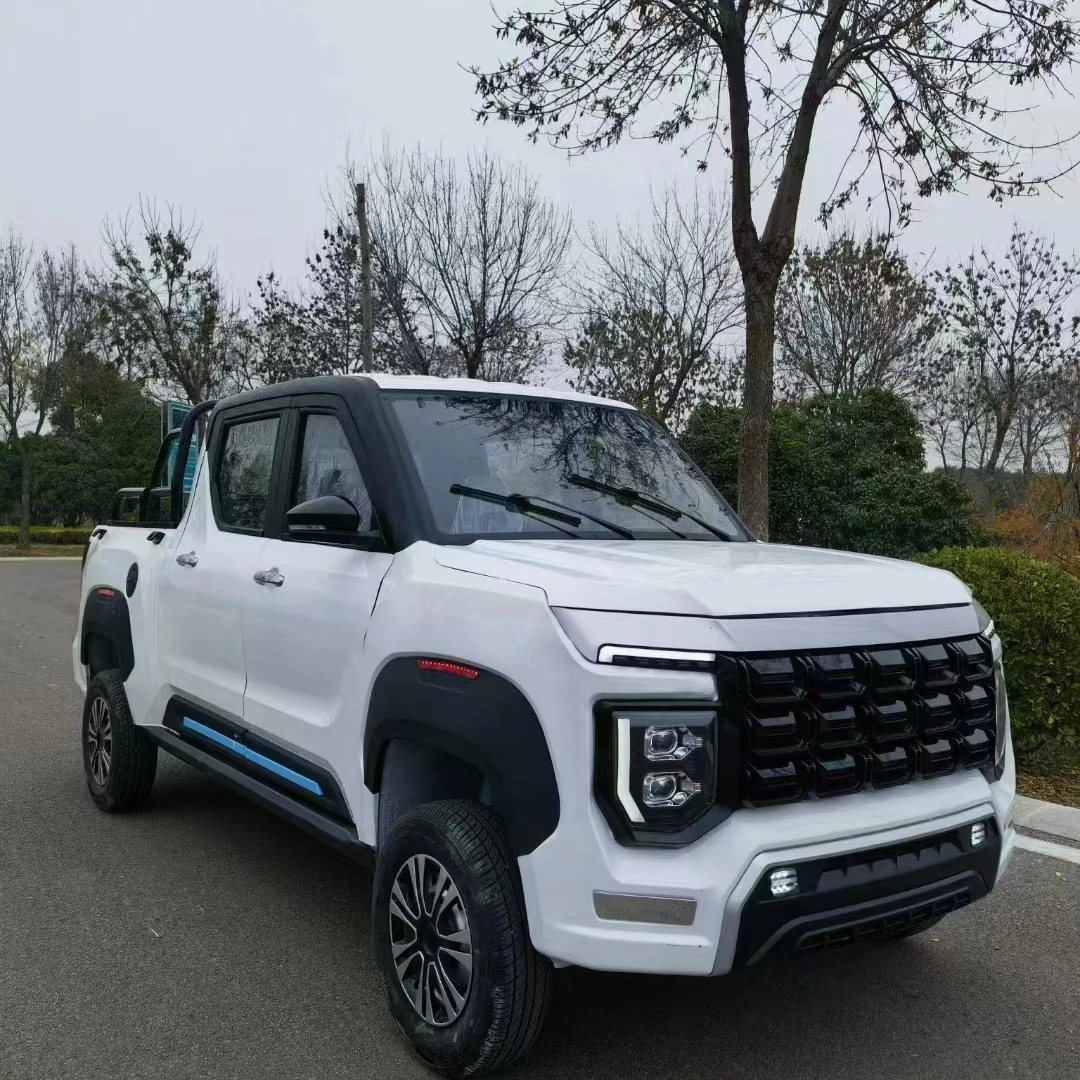 China 2023 New 4 Wheels Electric Pickup Nuevos Truck Small Ev Cars And Trucks