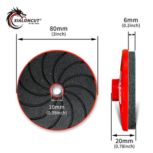 Disque de polissage et de débavurage intégré pour carreaux de céramique et pierre, meule abrasive pour meuleuse d'angle, pour le polissage et le meulage - Product Image 2