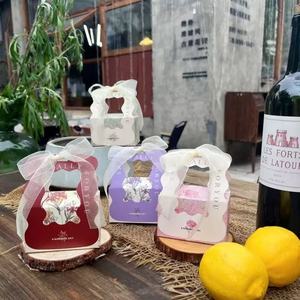 <span class=keywords><strong>2025</strong></span> Hot Bán Đảng Kẹo Biscuit Sô Cô La Bao Bì Hộp Với Xử Lý Băng Wedding Party Treat Hộp Quà Tặng - Product Image 3