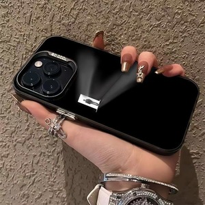 เคสโทรศัพท์มือถือ TPU ลายแสงสีดำเงาสีเงินสำหรับ iPhone 8 x XR XS 11 12 13 14 15 16 17 PRO <span class=keywords><strong>MAX</strong></span> - Product Image 4