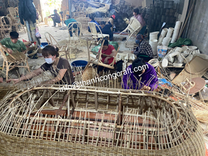 New Arrival <b>Woven</b> Rattan <b>Basket</b> Little Twin Stars Box - Ramadan Gift <b>Basket</b> for Eid, Holiday Decoration, and Mubkhar Gift - Product Image 3