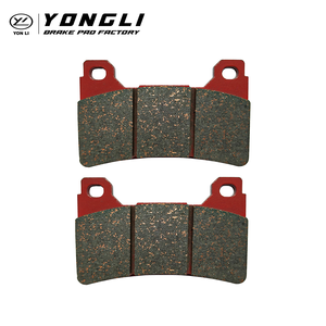 Pièce métallique de plaquette de frein de moto YL-F114 pour <span class=keywords><strong>HONDA</strong></span>-<span class=keywords><strong>CBR</strong></span> 600 RR/<span class=keywords><strong>CBR</strong></span> <span class=keywords><strong>1000</strong></span> - Product Image 1