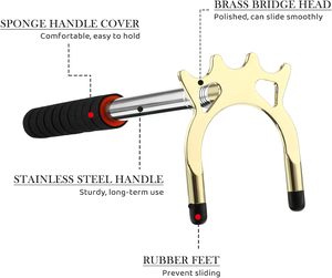 Puente <span class=keywords><strong>de</strong></span> <span class=keywords><strong>palo</strong></span> <span class=keywords><strong>de</strong></span> <span class=keywords><strong>billar</strong></span> retráctil Rayspeed con cabeza <span class=keywords><strong>de</strong></span> puente <span class=keywords><strong>de</strong></span> latón extraíble, accesorio <span class=keywords><strong>de</strong></span> mesa <span class=keywords><strong>de</strong></span> <span class=keywords><strong>billar</strong></span> con mango <span class=keywords><strong>de</strong></span> EVA - Product Image 3