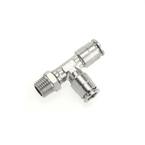 Ss304 1/4 Ss316 NPT BSP PT Air <strong>Pipe</strong> <strong>Fitting</strong> Pneumatic Stainless Steel Push In <strong>Fittings</strong> For Food Grade Service Industry - Product Image 3