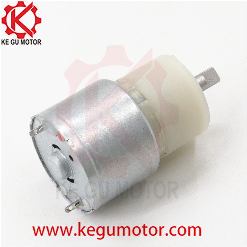 20mm plastic micro gearbox brushless waterproof motor with 20mm plastic gearmotor 12v 0.3kg.cm 60rpm rf-310 MOTOR