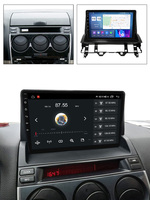 MEKEDE-Reproductor de DVD con Android, radio estéreo con control de voz, GPS, RDS, BT, WIFI, para Mazda 6 2002-2008 8 + 128G
