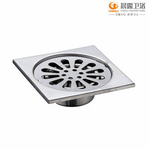 Drenaje de Piso Cuadrado de Acero Inoxidable Chenlu, Roscado de 3 Pulgadas, Fácil Instalación, Doble Propósito - Product Image 4