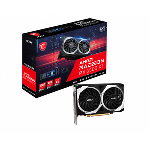 การ์ดจอ Radeon 6500 MECH 2X 4G OC รุ่นขายดี การ์ดแสดงผล Rx 6500 XT สำหรับเล่นเกม การ์ดจอ Radeon 6500 MECH ขายดี - Product Image 5