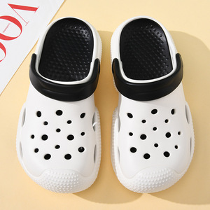 Men's Summer <b>Clogs</b> Thick Soled Non Slip EVA Closed Toe Beach Outdoor Sandals Size 36-45 White Black Gray Misty Blue - Product Image 4