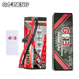 GNB for 6500MAH 4S 4S2P 14.8V 120C T-PLUG <b>Cabled</b> Hard Case RC LiPo <b>Battery</b> 1:8 RC Racing Car Boat Truck Truggy 300-Cycle - Product Image 6