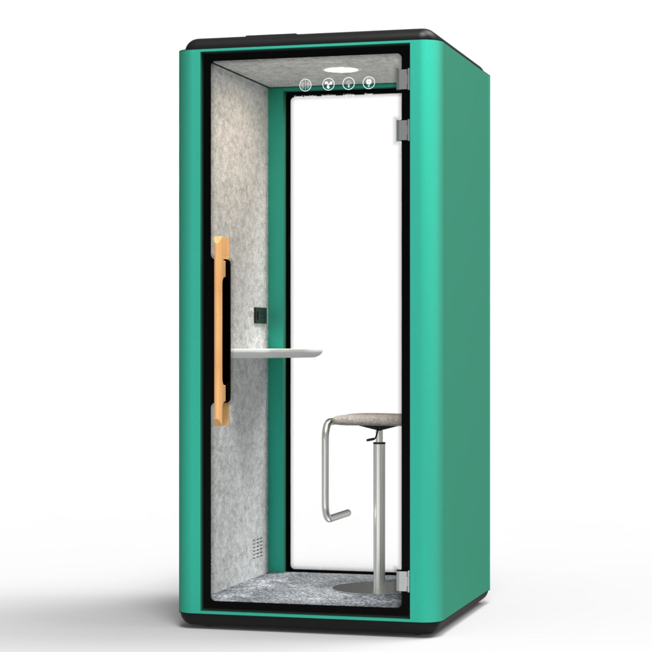 Moran azul + gris plata