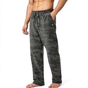 Pantalon de survêtement camouflage pour homme, léger, respirant, taille élastique, décontracté, avec poches, pour l'été - Product Image 1